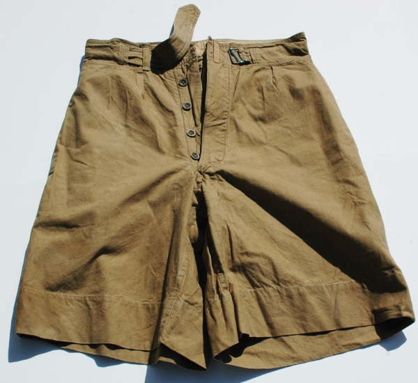 German WWII Luftwaffe Afrika Korps Shorts