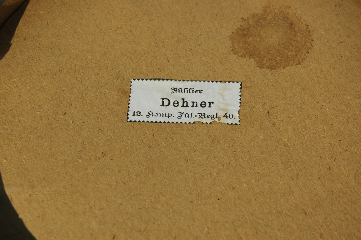 German Imperial Visor Cap and Box for Prussian Officer