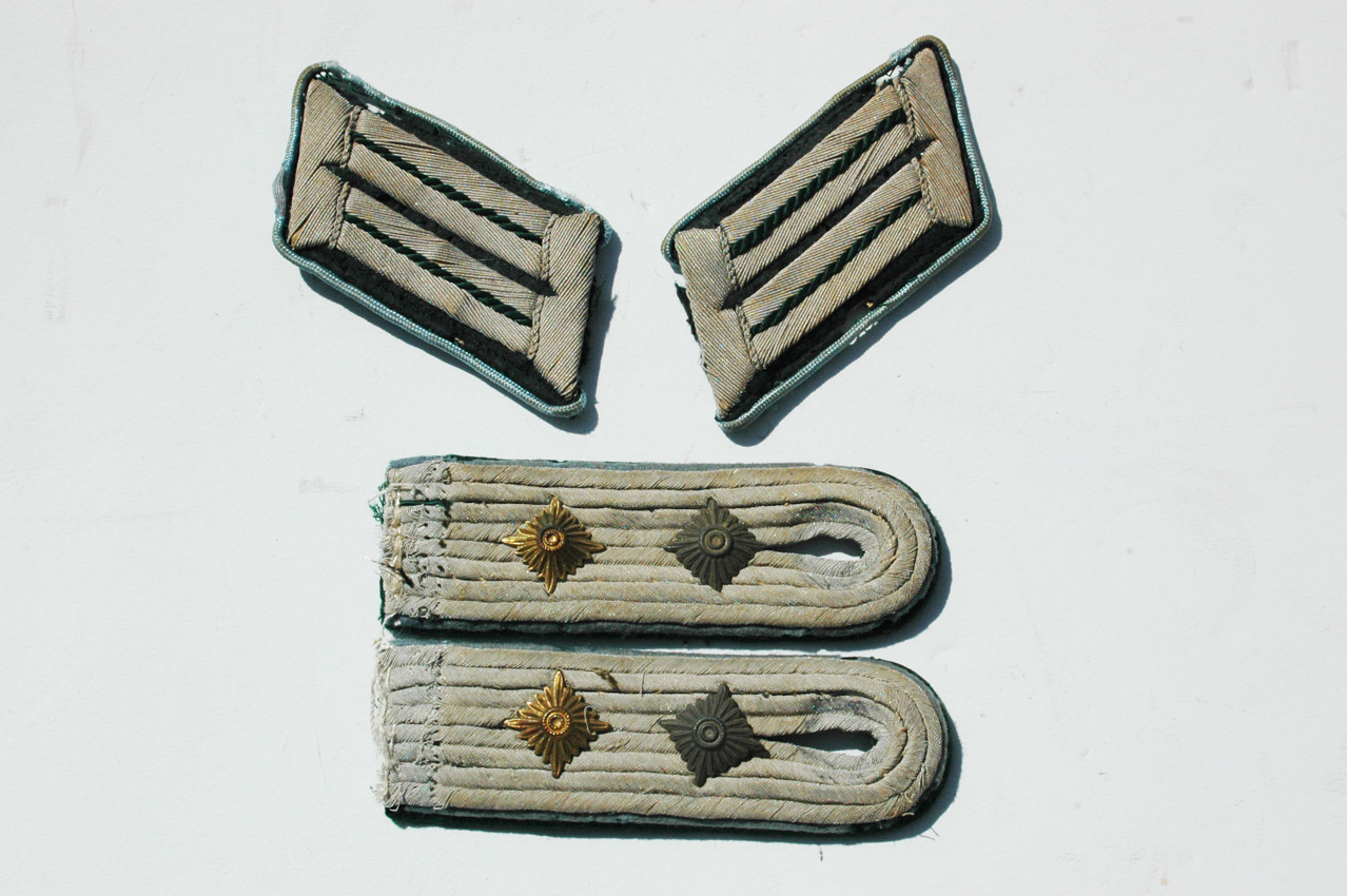 German WWII Insignia Set For An Administration Officer Relics Of The german-wwii-insignia-set-for-an-administration-officer-relics-of-the