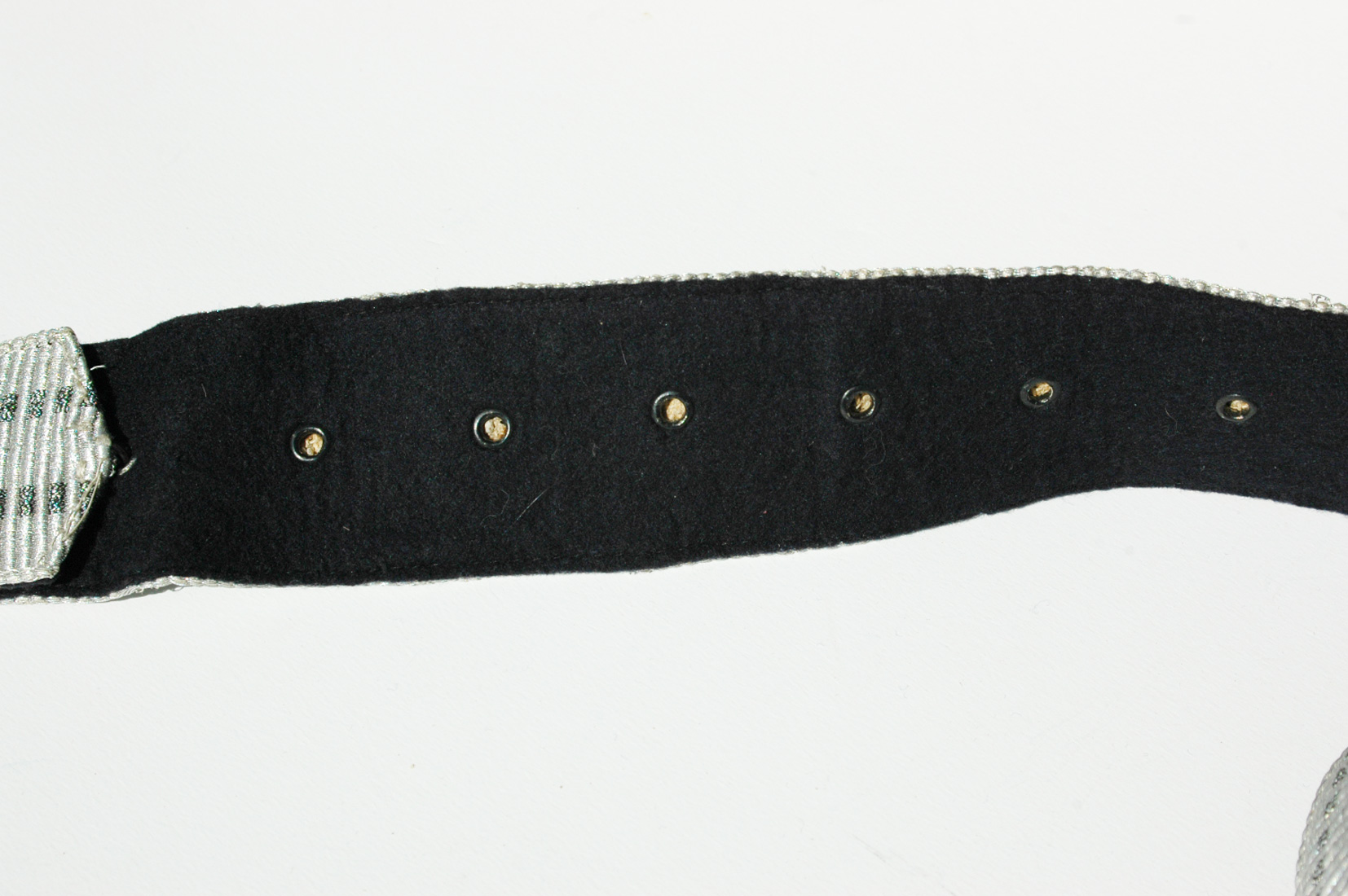 Kriegsmarine Officers Dress Brocade Belt and Buckle
