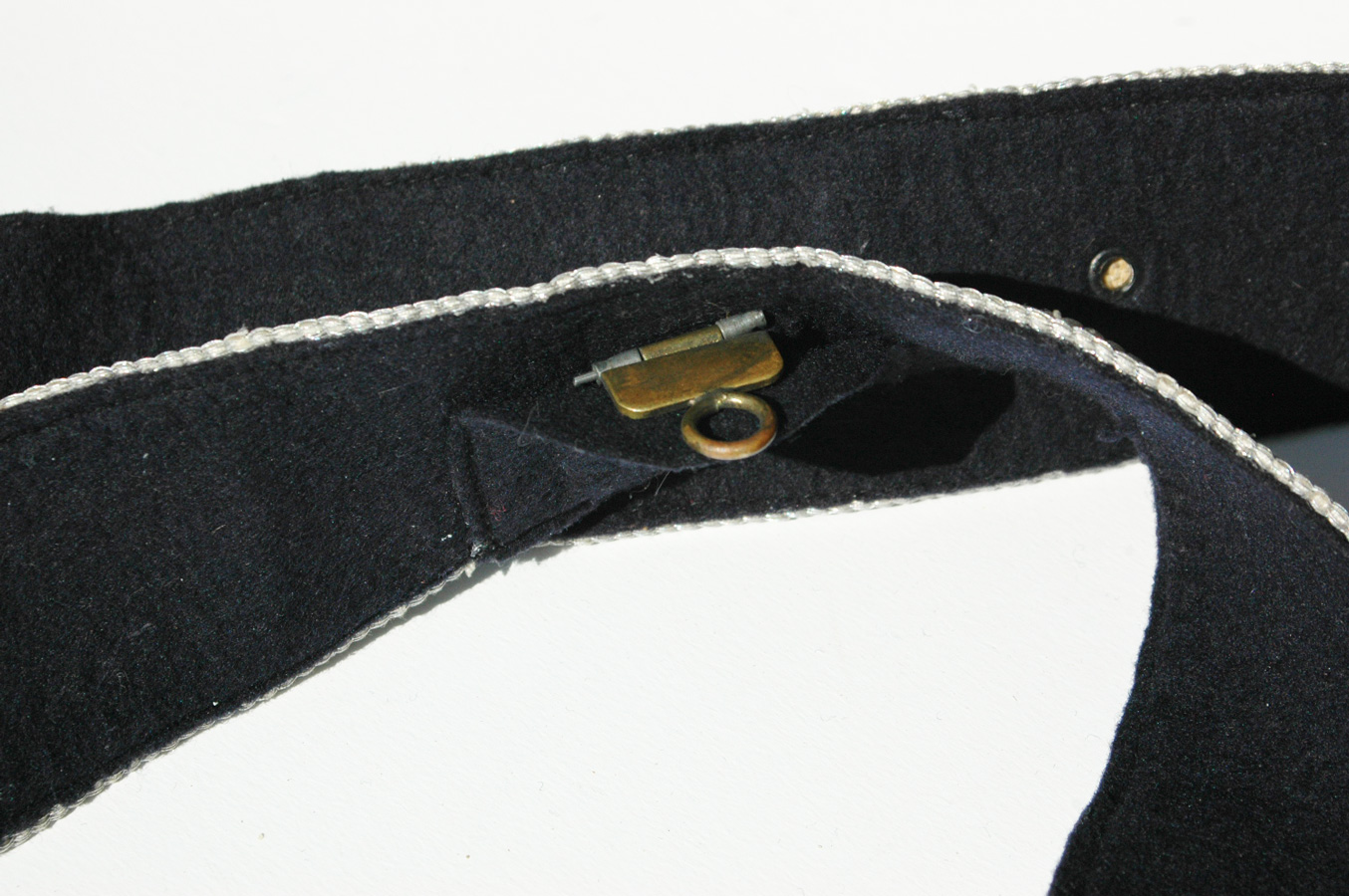 Kriegsmarine Officers Dress Brocade Belt and Buckle