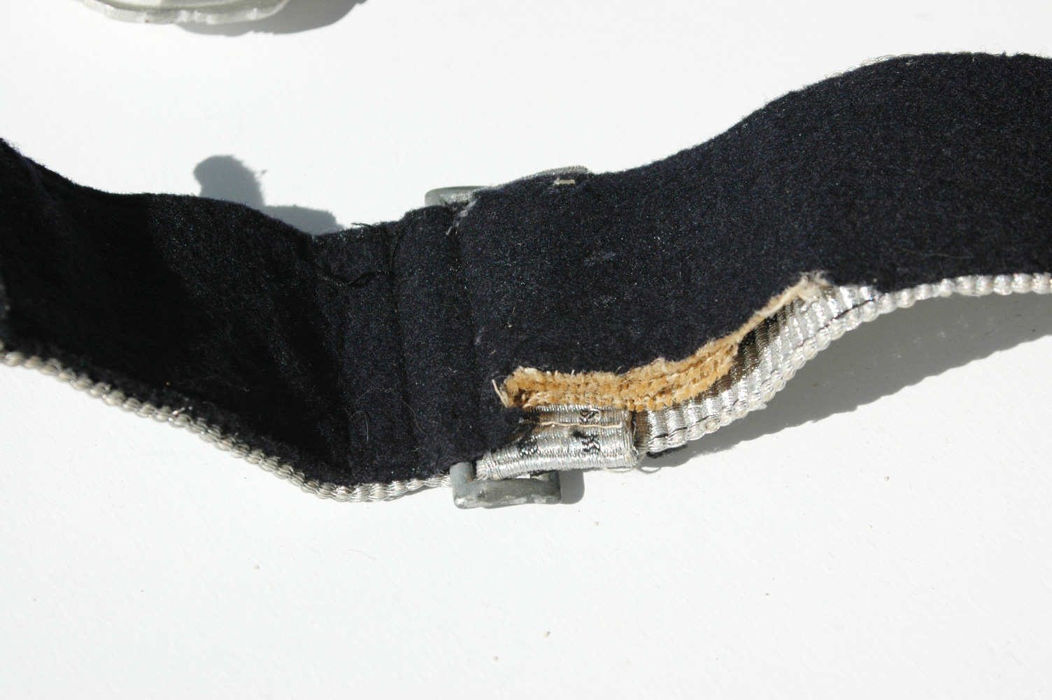 Kriegsmarine Officers Dress Brocade Belt and Buckle