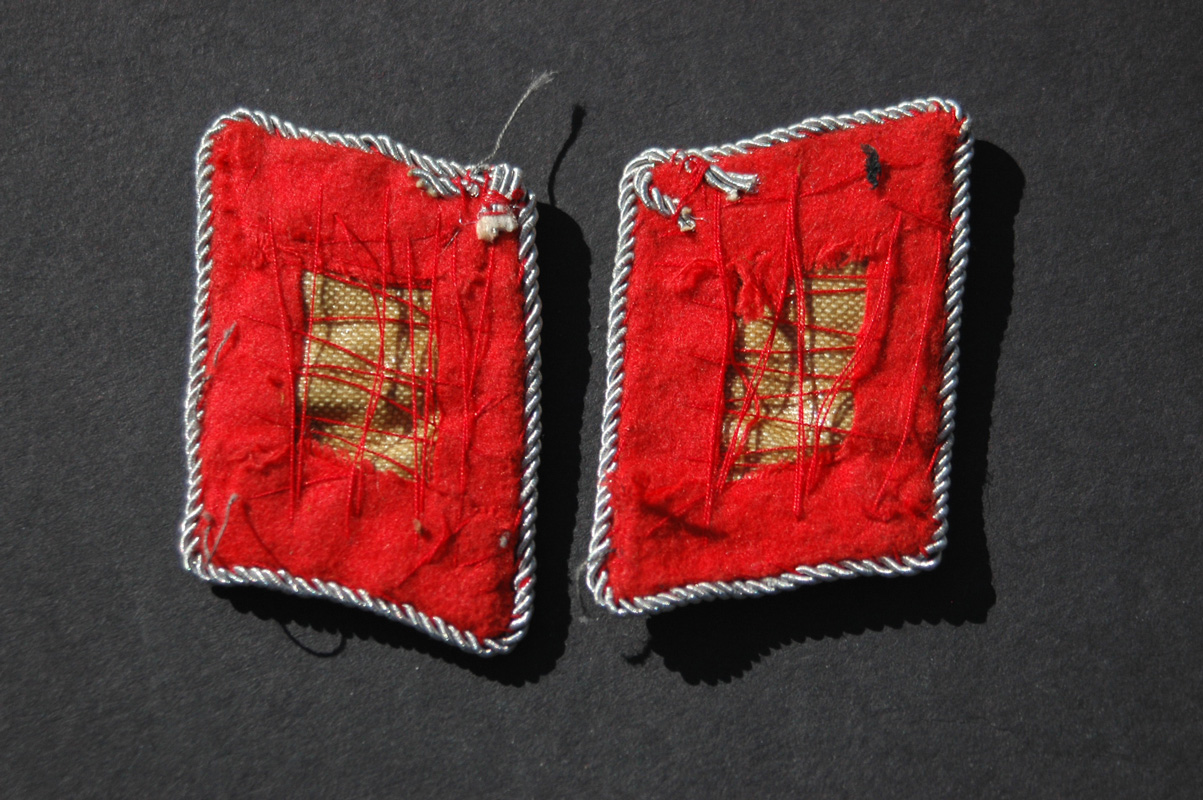 Luftwaffe Flak Artillery Hauptmann's Collar Tabs