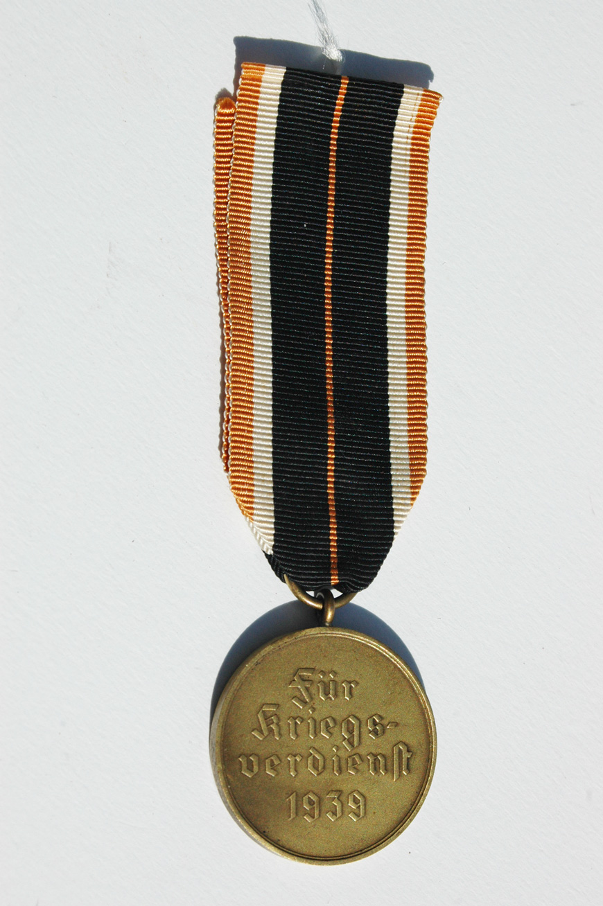 German WWII War Merit Medal w/Ribbon