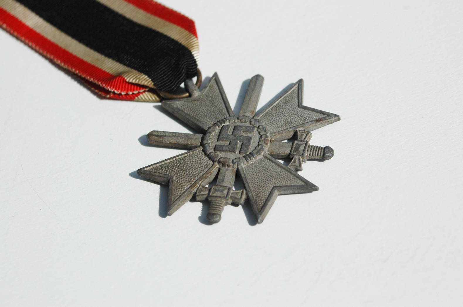 German WWII War Merit Second Class with Swords and Ribbon
