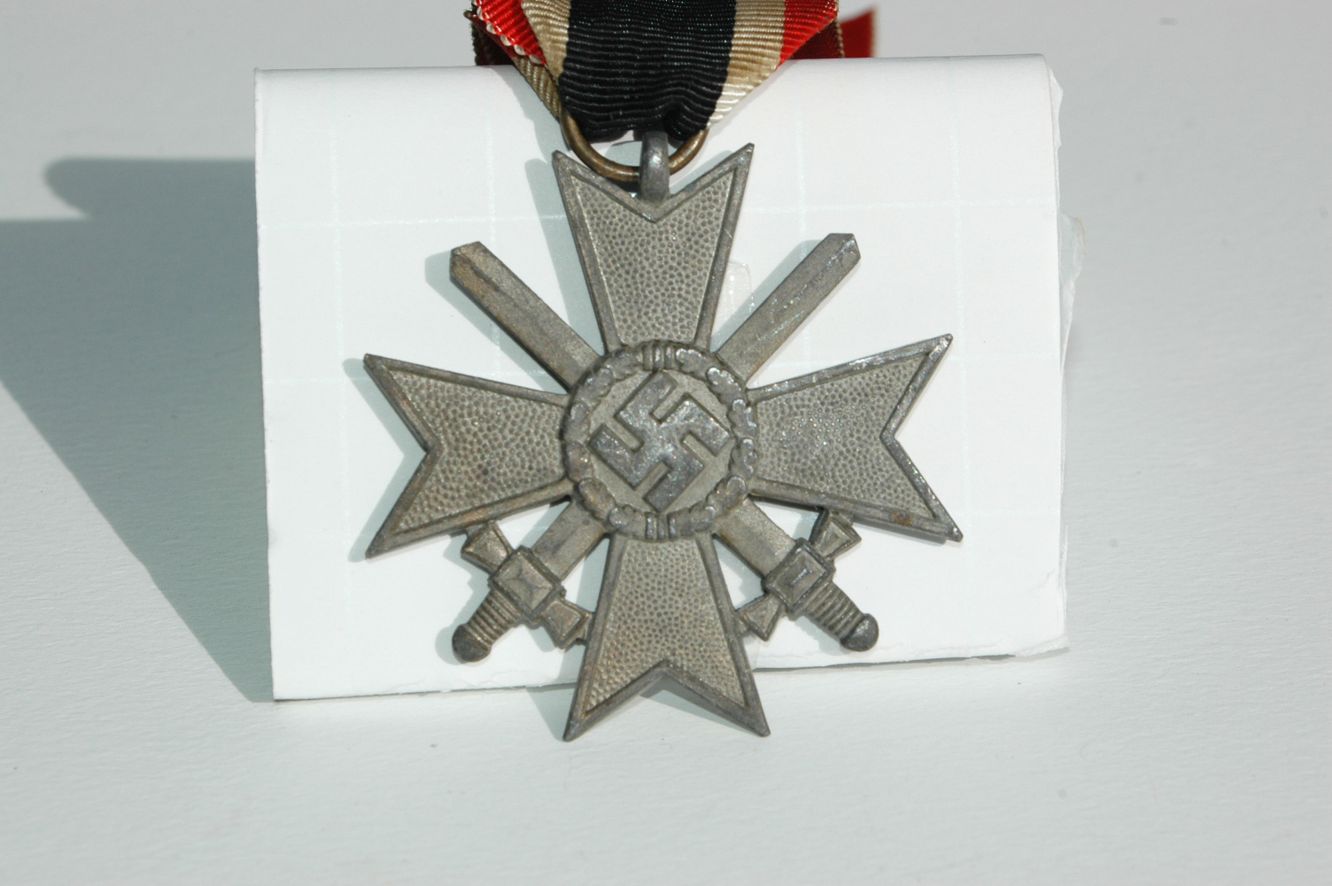 German WWII War Merit Second Class with Swords and Ribbon