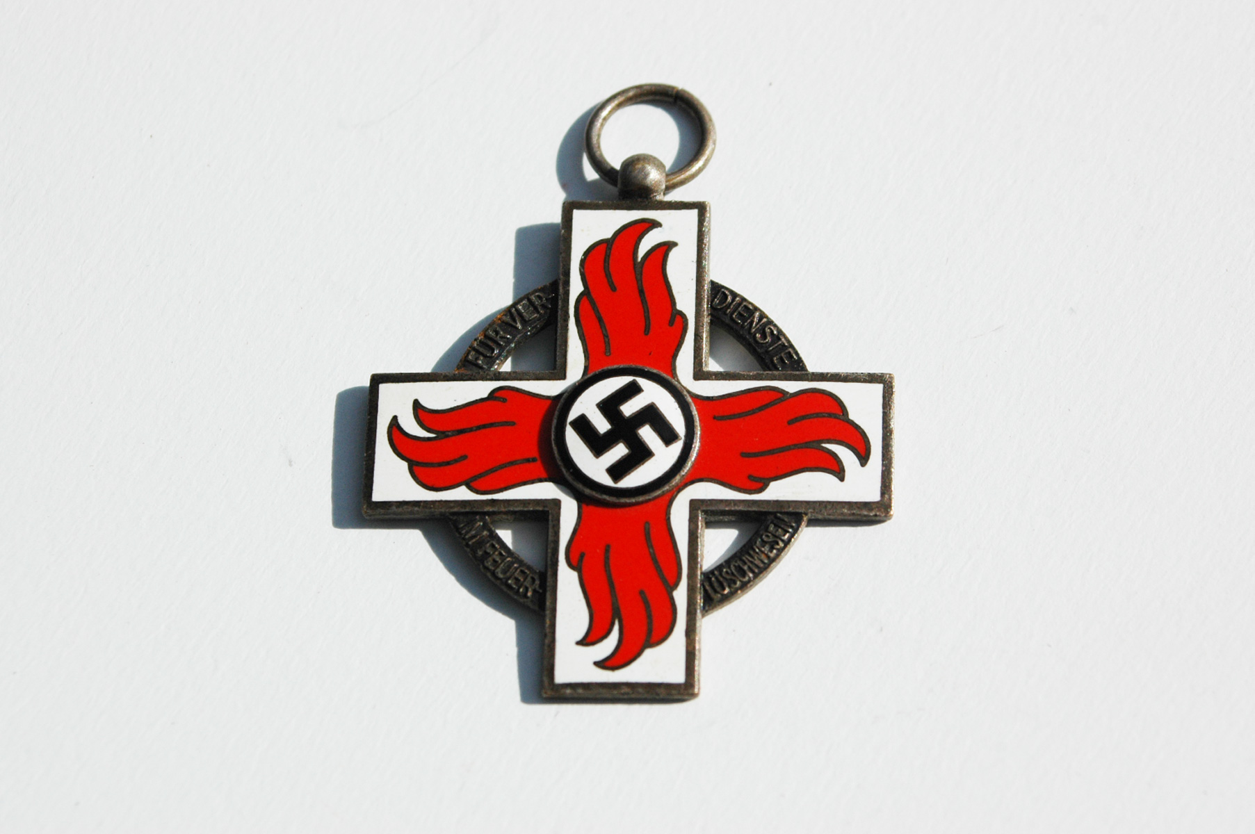 German WWII Fire Service medal 2nd Stage or Class