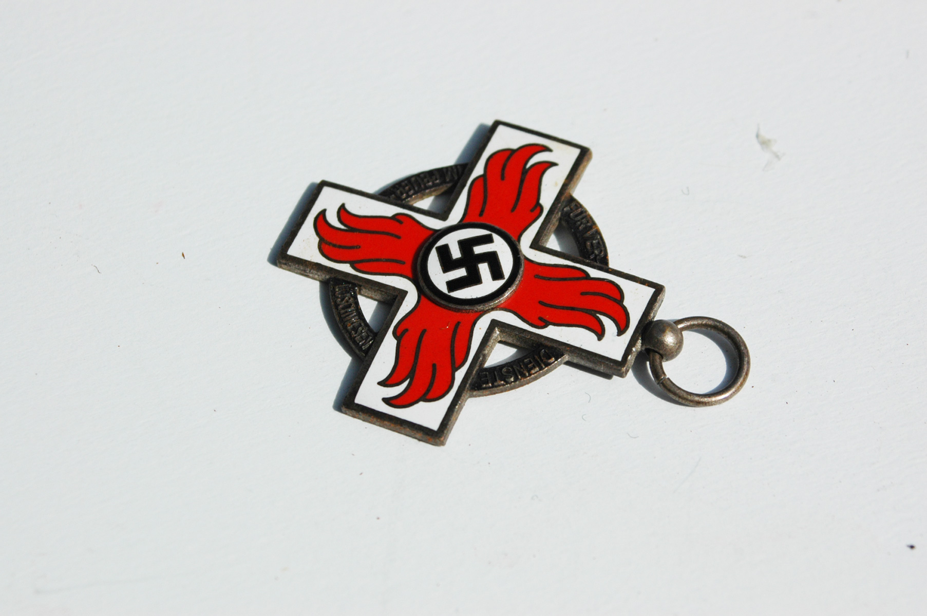 German WWII Fire Service medal 2nd Stage or Class