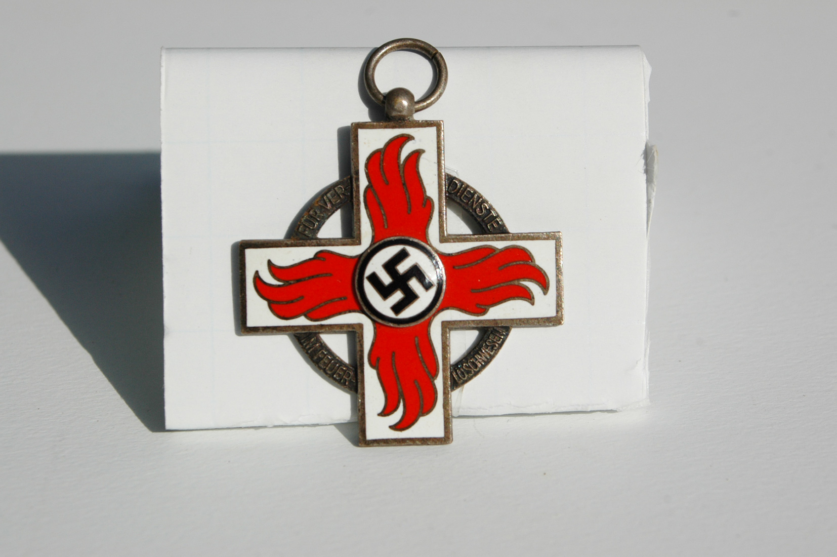 German WWII Fire Service medal 2nd Stage or Class