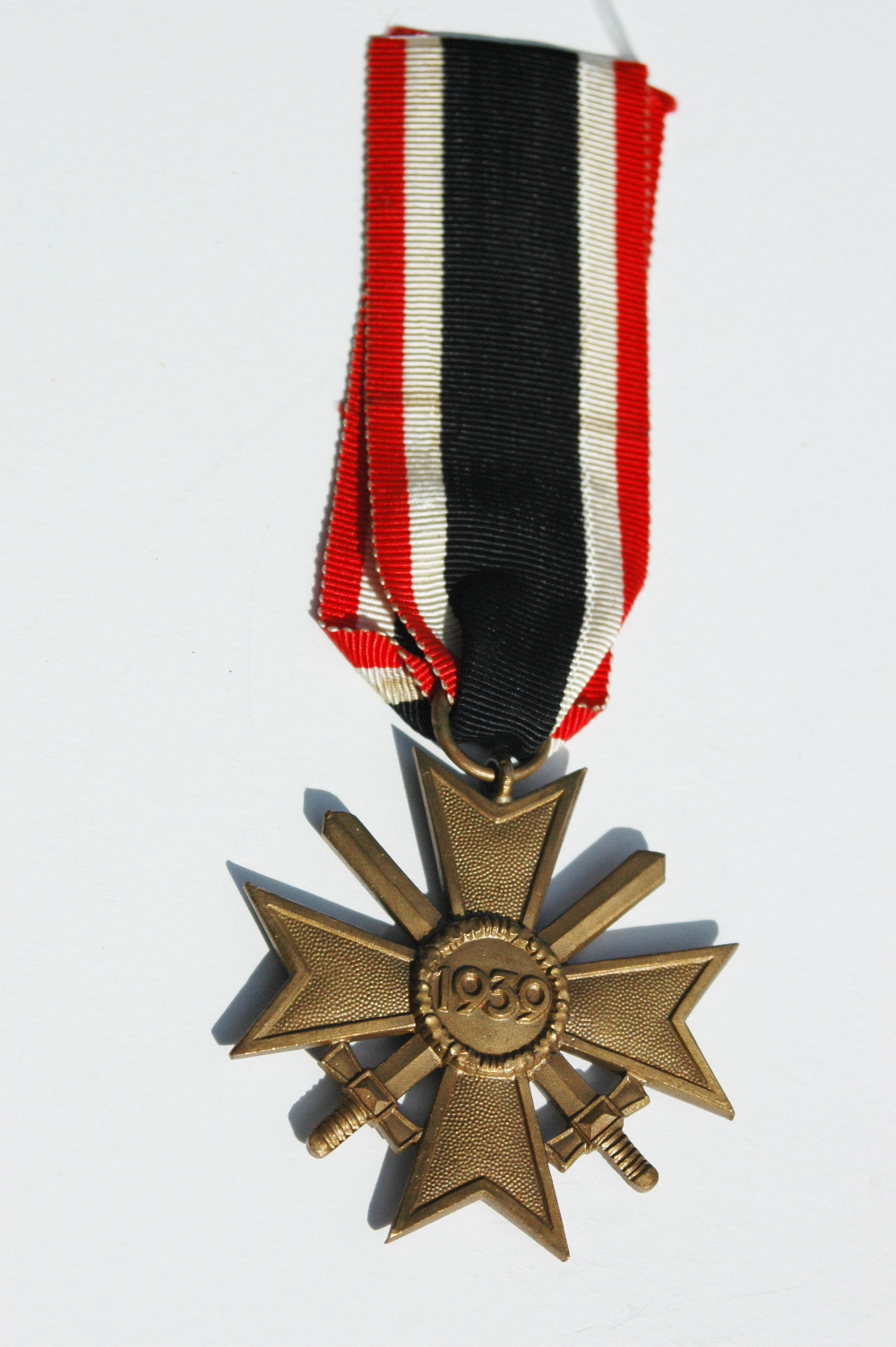 German WWII KVK Medal with Ribbon