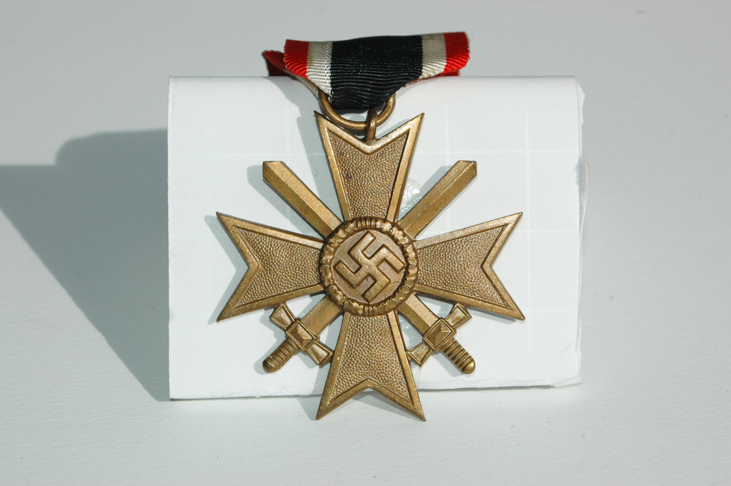 German WWII KVK Medal with Ribbon