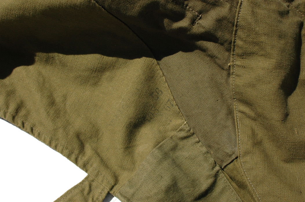 German WWII DAK Tropical Motorcycle Coat