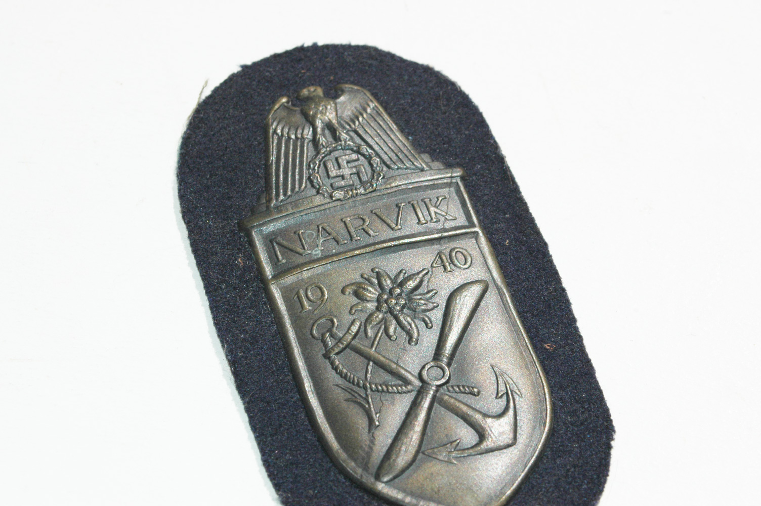 Reproduction Navy Narvik Shield