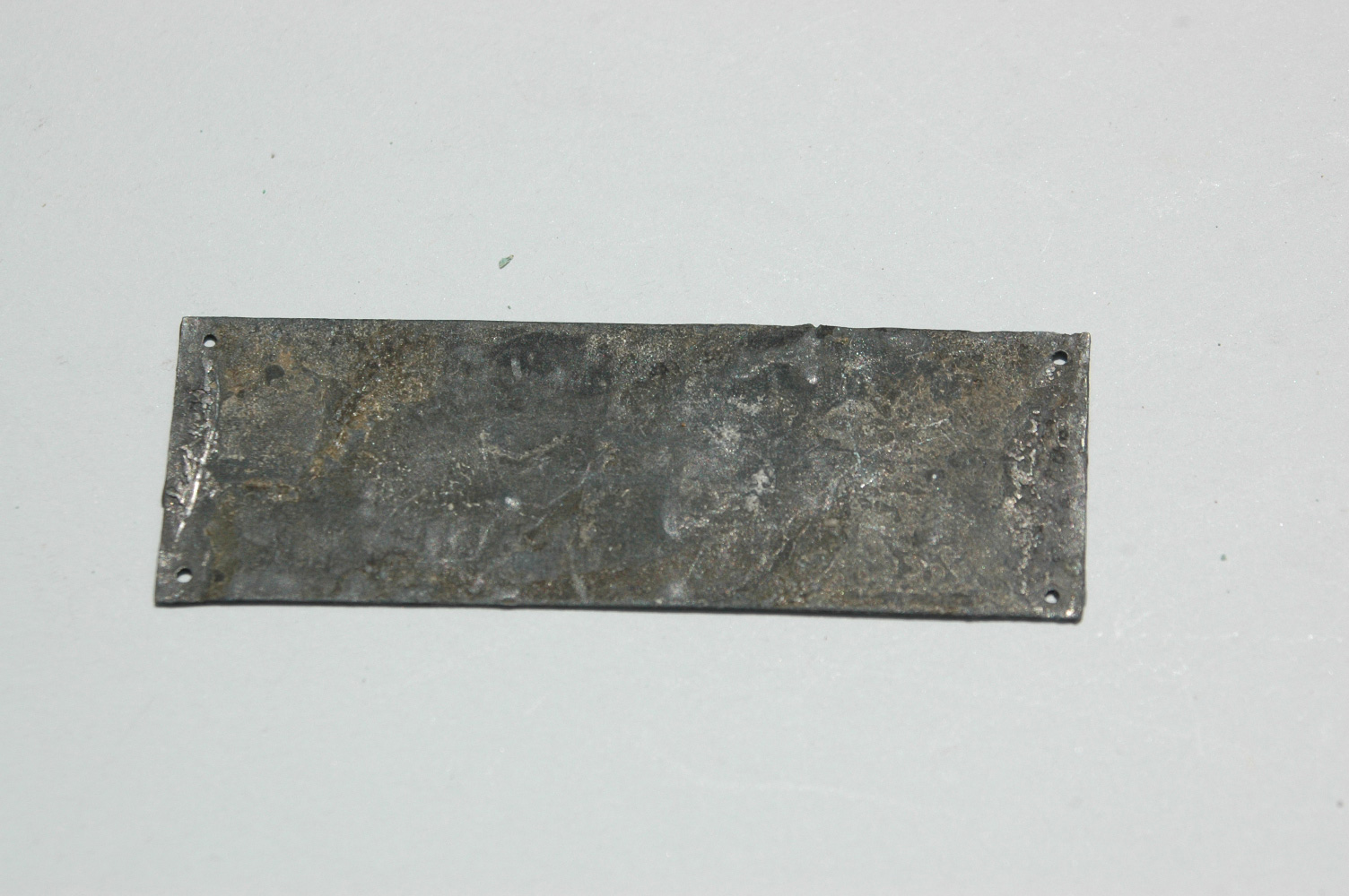 German WWII ID Plate for Motorcycle Company