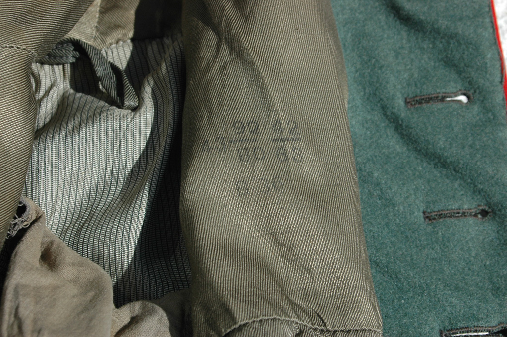 German WWII Artillery parade NCO Tunic