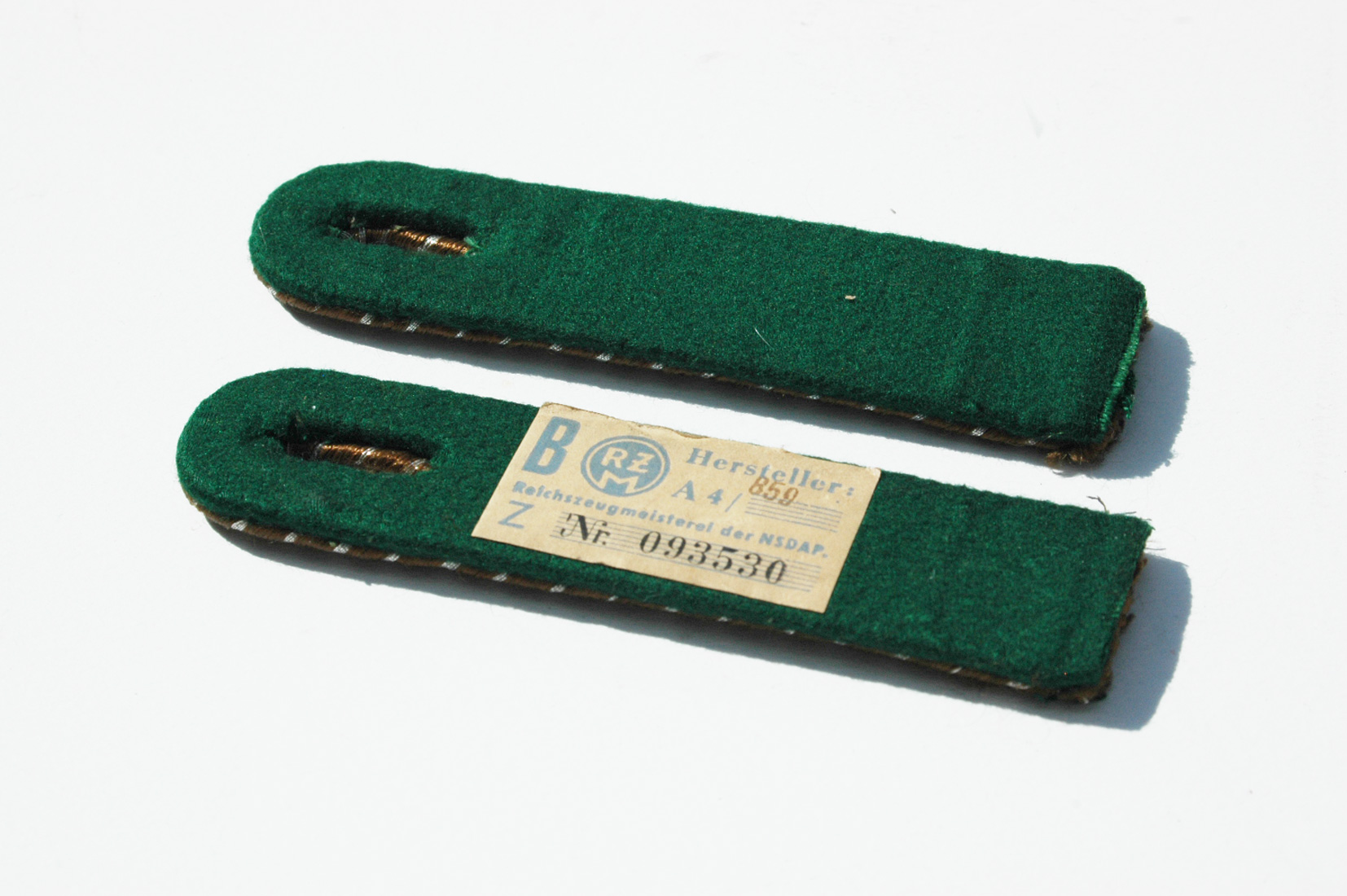 SA Wartime Pair of Shoulderboards for Jager