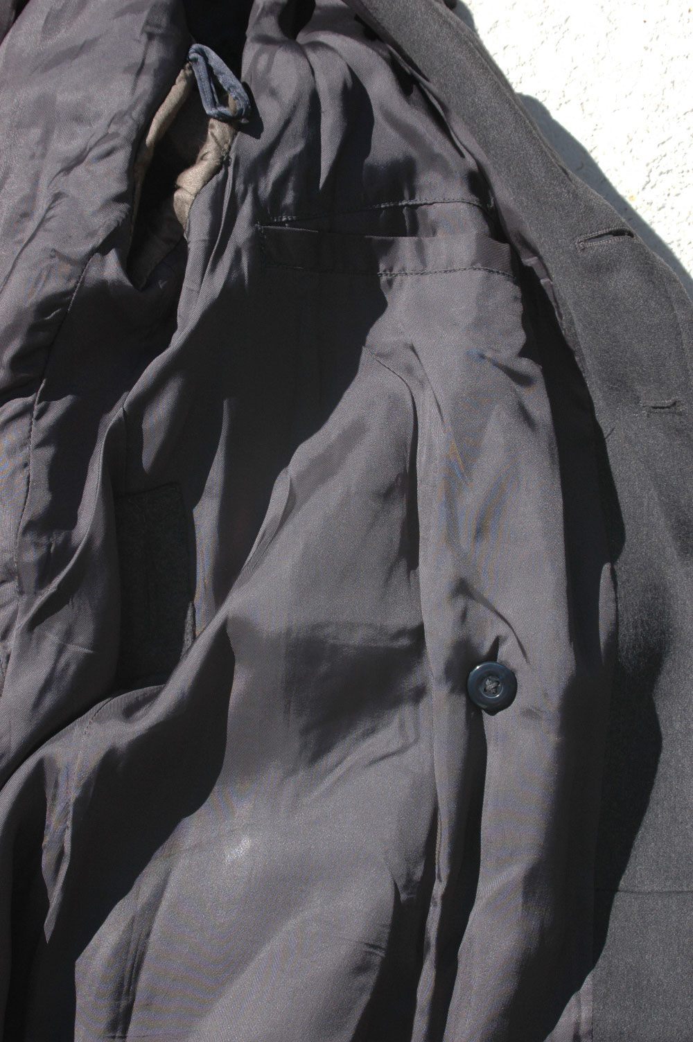 German WWII RLB Luftshutz Officers Greatcoat