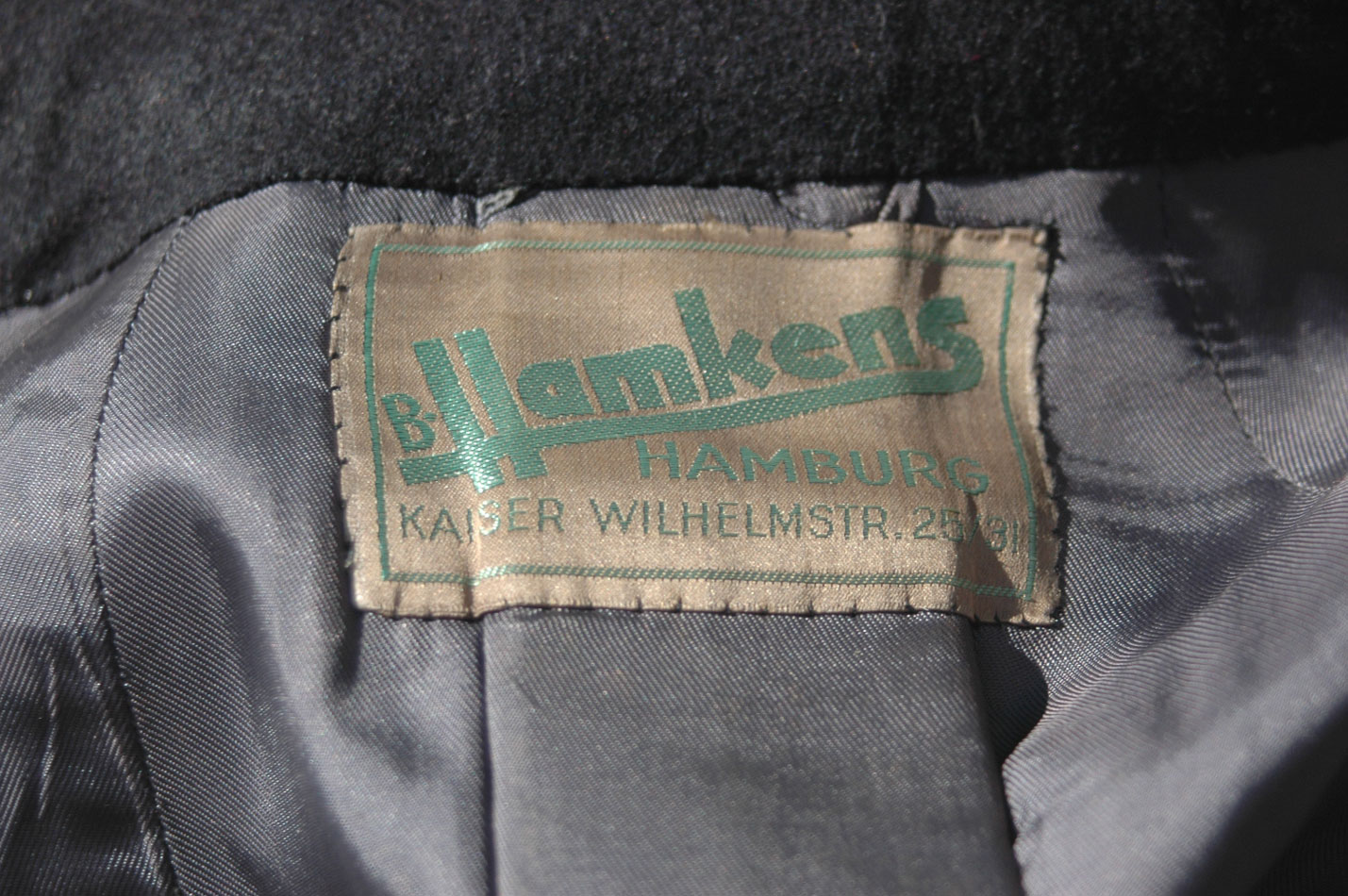 German WWII RLB Luftshutz Officers Greatcoat