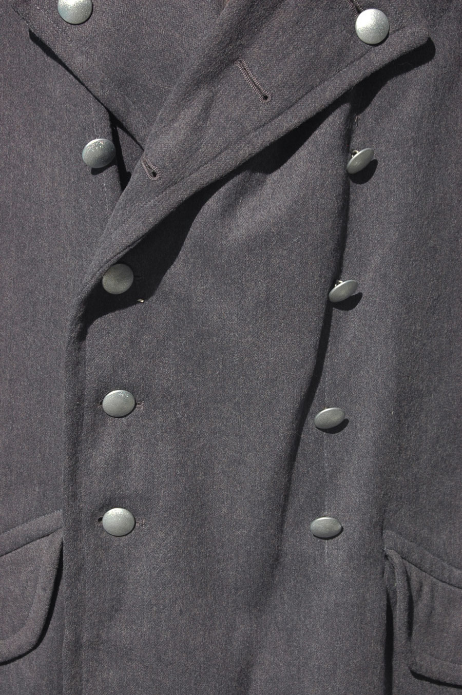 German WWII RLB Luftshutz Officers Greatcoat