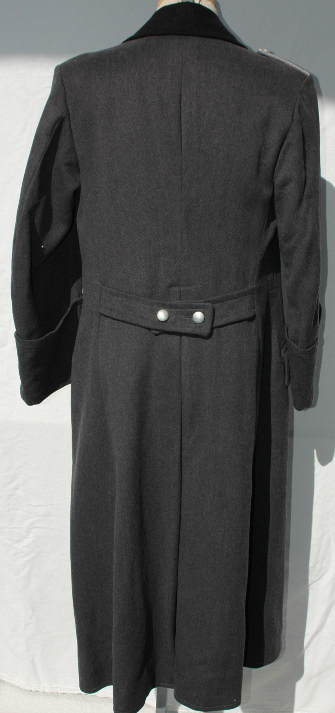 German WWII RLB Luftshutz Officers Greatcoat