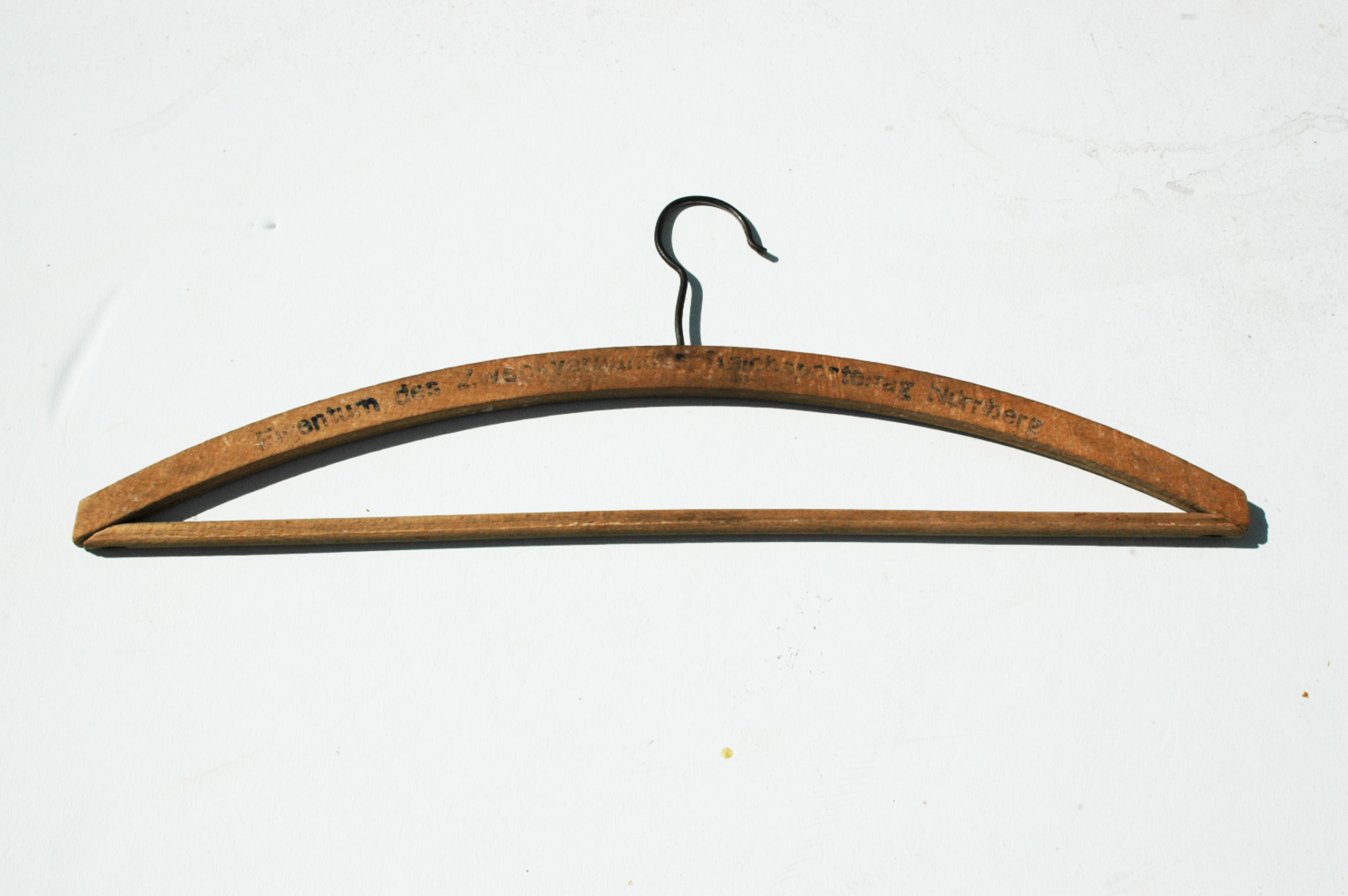 German Clothes Hanger for the Reichsparteitag Nurnberg Relics of the