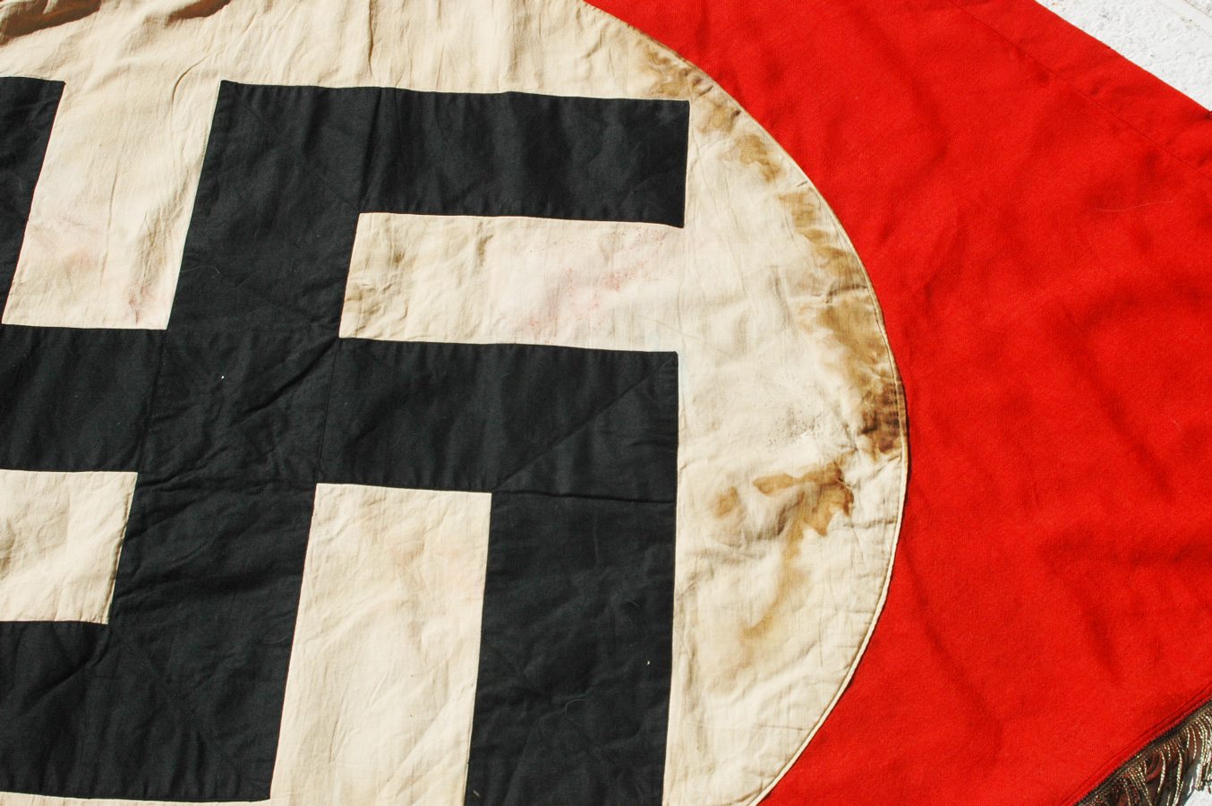 German WWII or Pre-War NSDAP Flag  Ortsgruppe Neuenhof