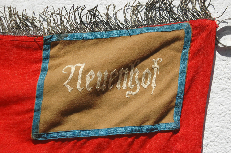 German WWII or Pre-War NSDAP Flag  Ortsgruppe Neuenhof