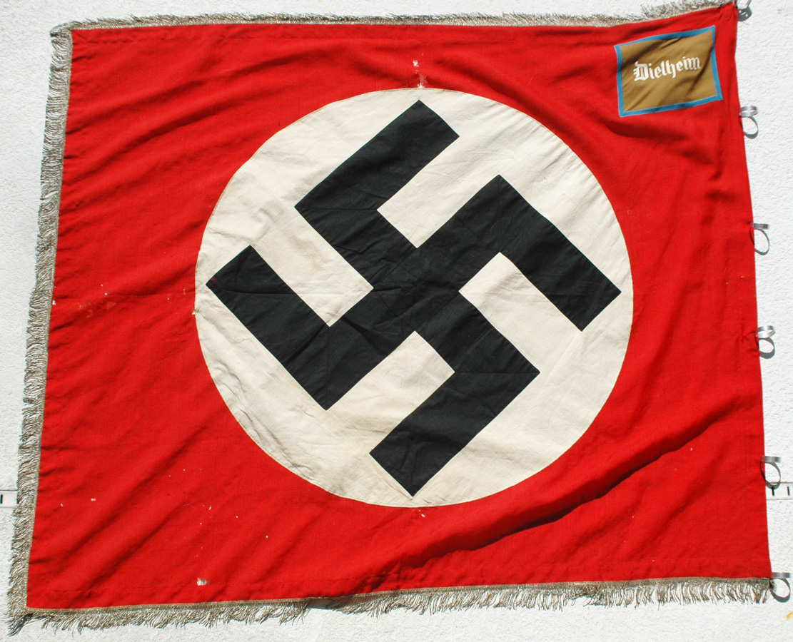 German WWII or Pre-War NSDAP Standarte Ortsgruppe Dielheim