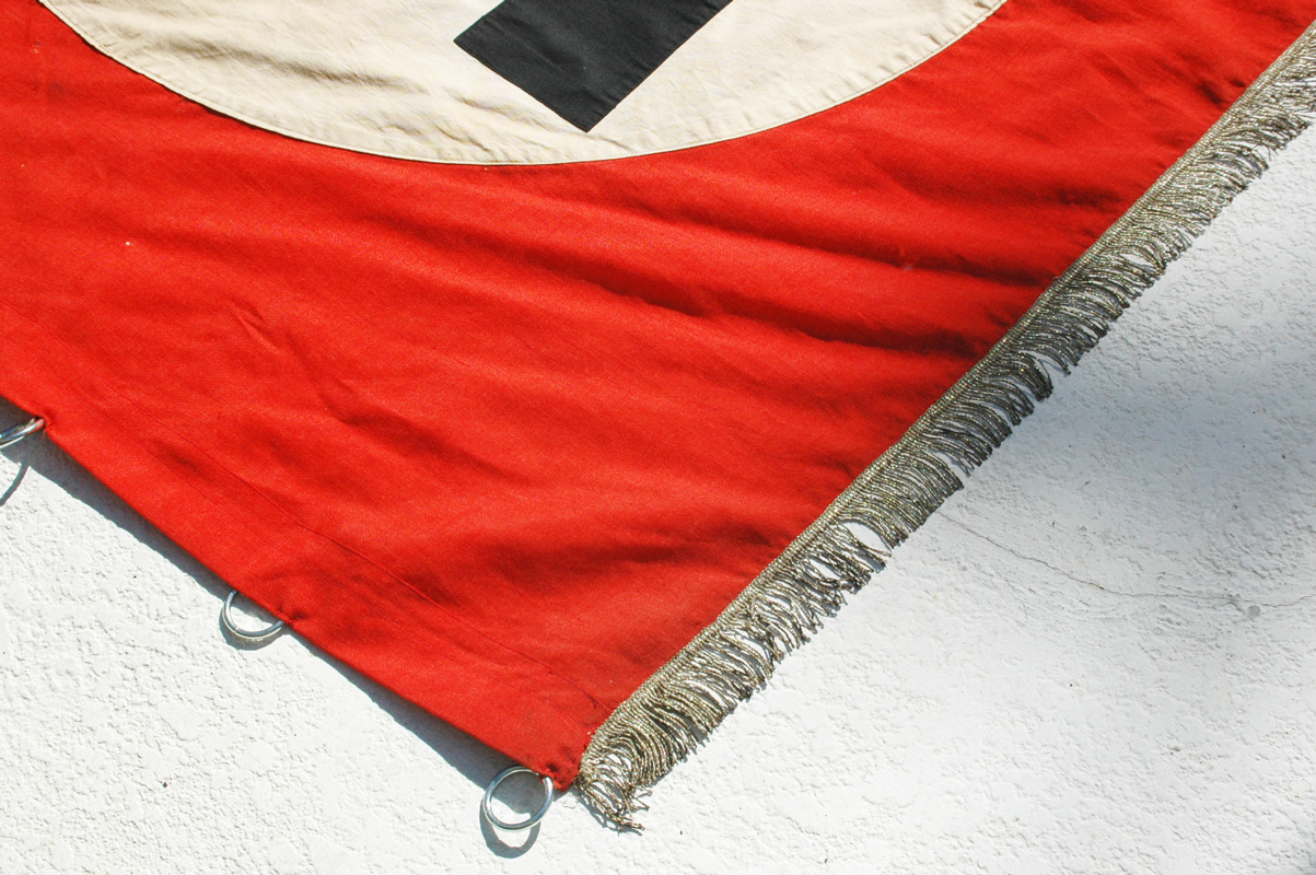 German WWII or Pre-War NSDAP Flag  Ortsgruppe Wernitsgrun