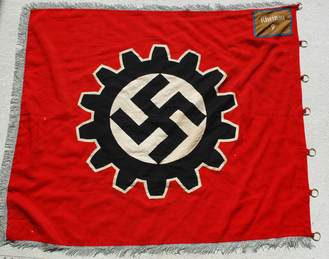 German pre-war DAF Flag Rheinau 9
