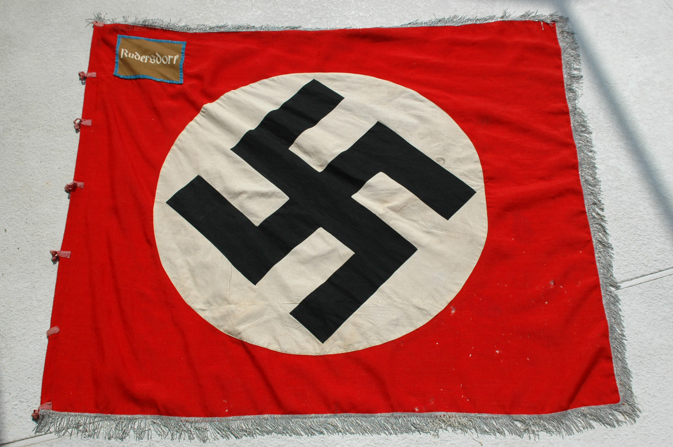 NSDAP standarte for Ortsgruppen  RUDERSDORF