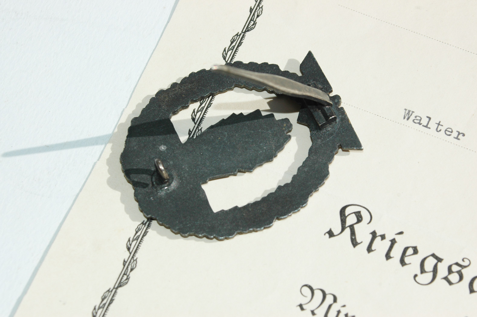 Named U-Boat Grouping with Medals and Photos