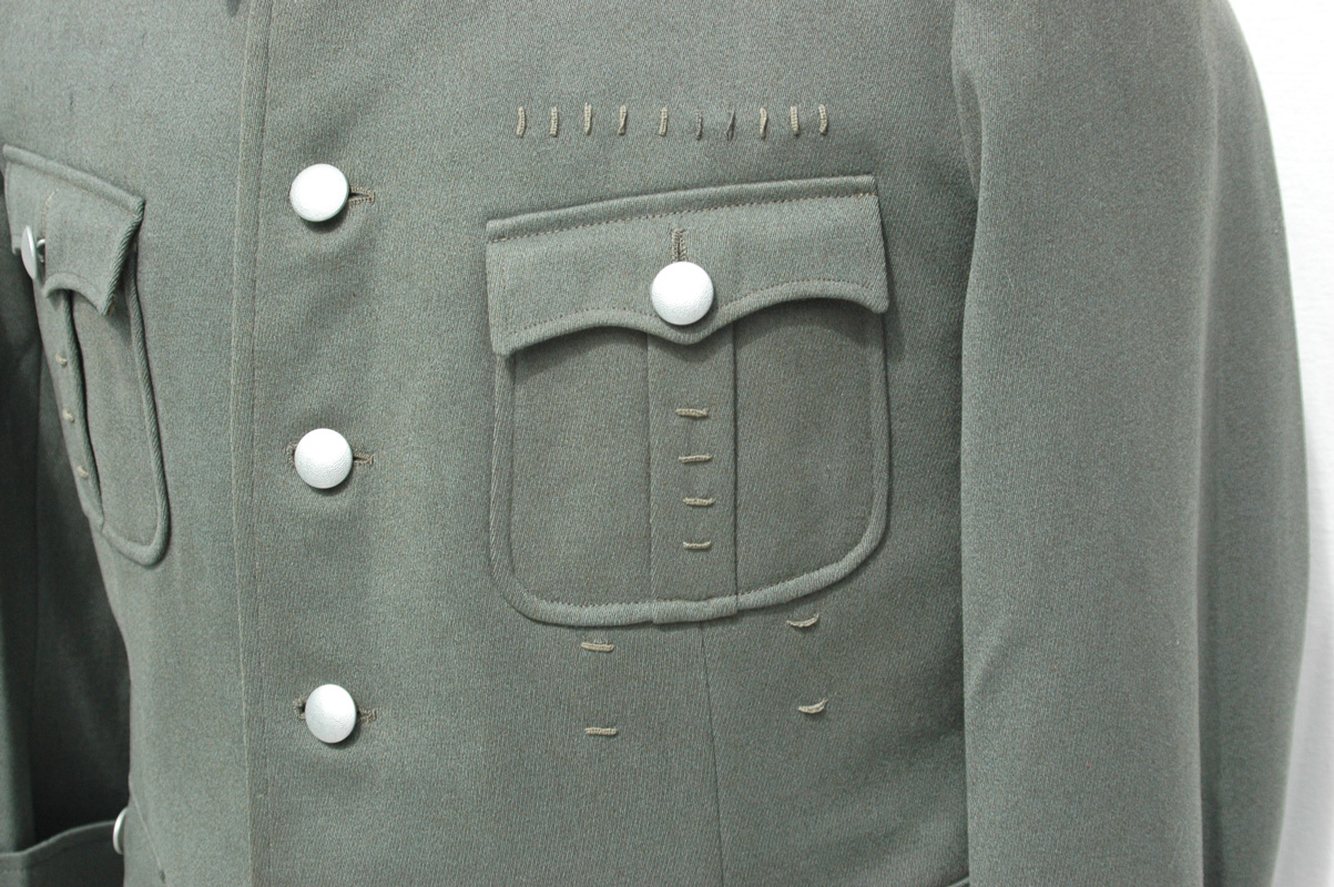 German WWII Waffen-SS General's Tunic Stripped