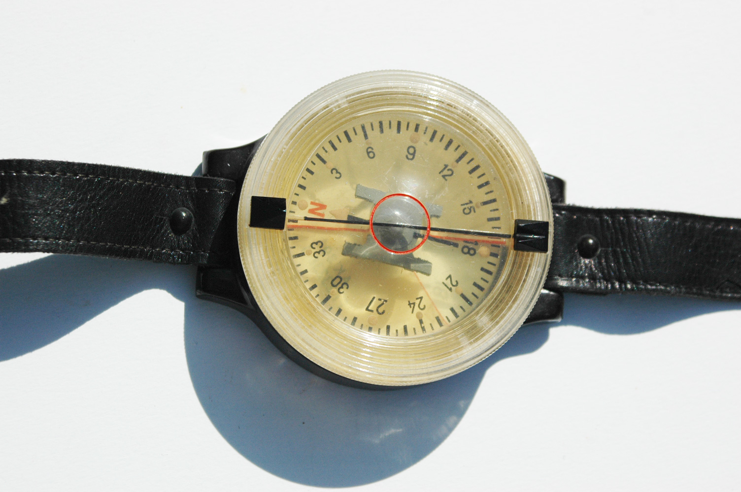 WWII Luftwaffe Pilots Wrist Compass Unissued