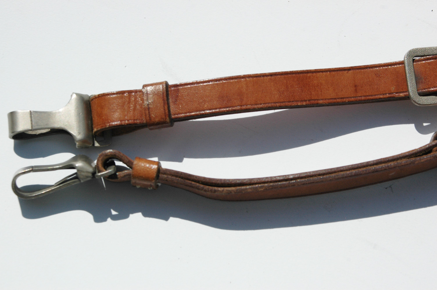 German WWII NSDAP/SA Brown Y-Straps