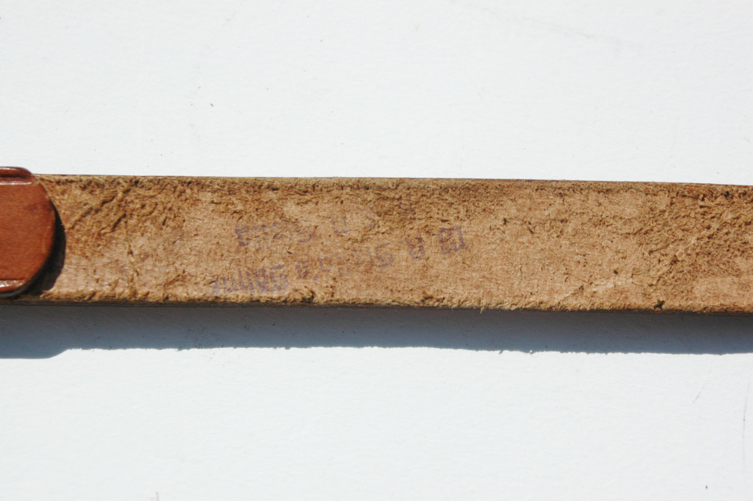 German WWII NSDAP/SA Brown Y-Straps