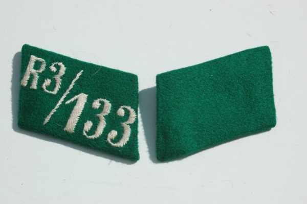 Unissued German SA Collar Tab Set R3/133 - Relics of the Reich